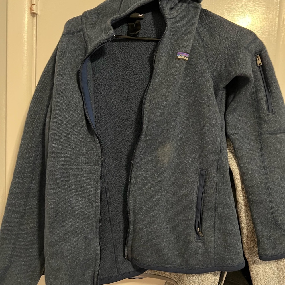 Navy blue Patagonia jacket